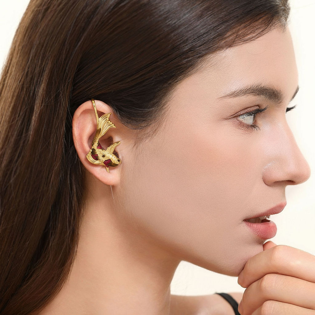 Serene Koi [Limited Edition - Pair - Gold]