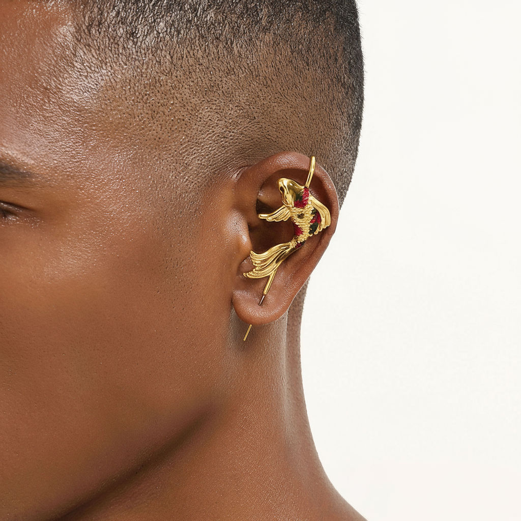 Serene Koi [Limited Edition - Pair - Gold]