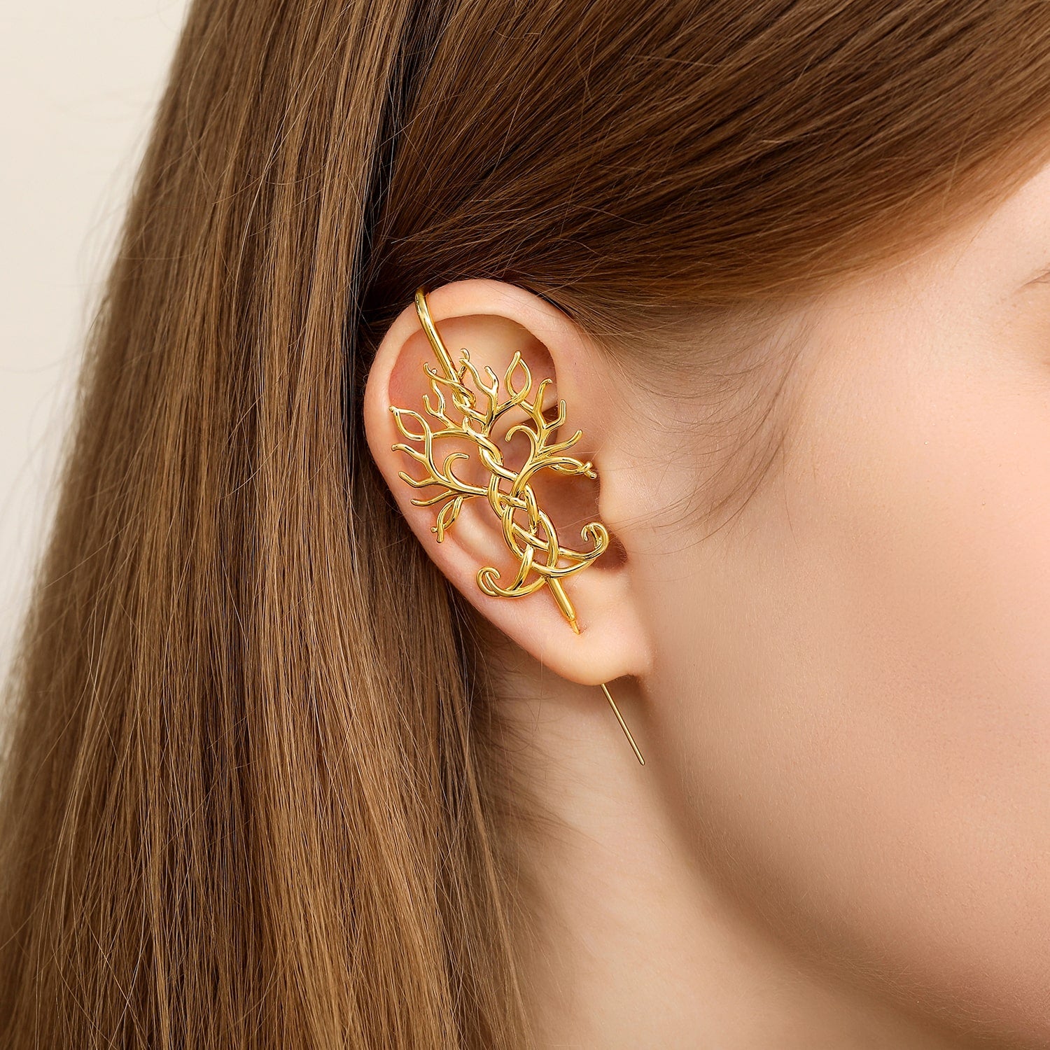 Tree SAINTLAURENT サンローラン モノグラムパームツリーピアス