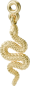 Serpent Charm in Gold