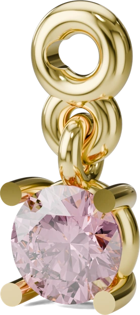 October Birthstone Charm in Gold