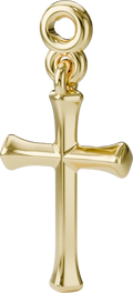 Cross Charm in Gold
