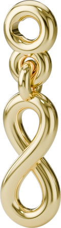 Infinity Charm in Gold