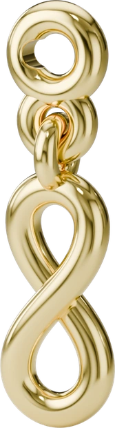 Infinity Charm in Gold