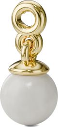 Lustre Pearl Charm in Gold