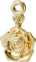 Rose Bloom Charm in Gold
