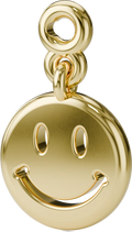 Smiley Charm in Gold