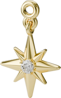 North Star Charm in Gold